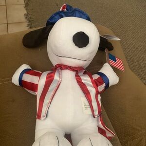 Peanuts Red and White Snoopy Stuffed Animal